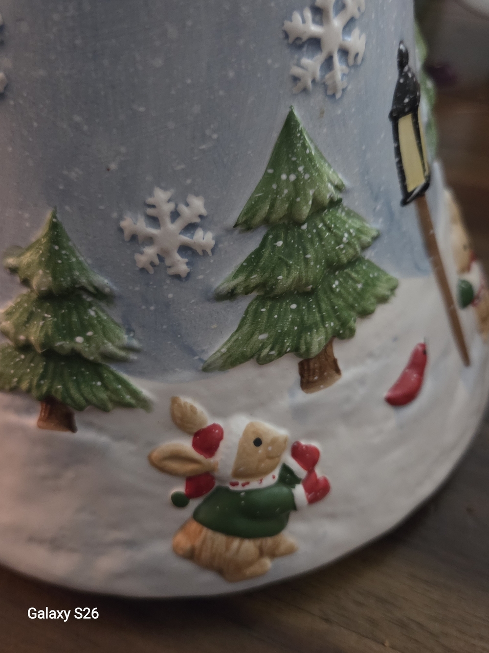 Yankee Candle Green and Red Christmas Holiday Candle Topper
